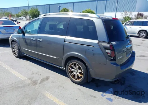 2007 Nissan Quest 3.5 Se z USA, uszkodzony, nr VIN 5N1BV28UX7N130485